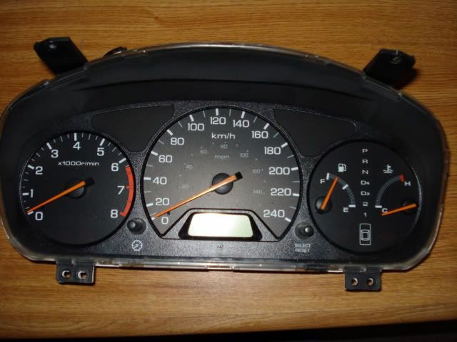 2001 Honda accord odometer light out #5