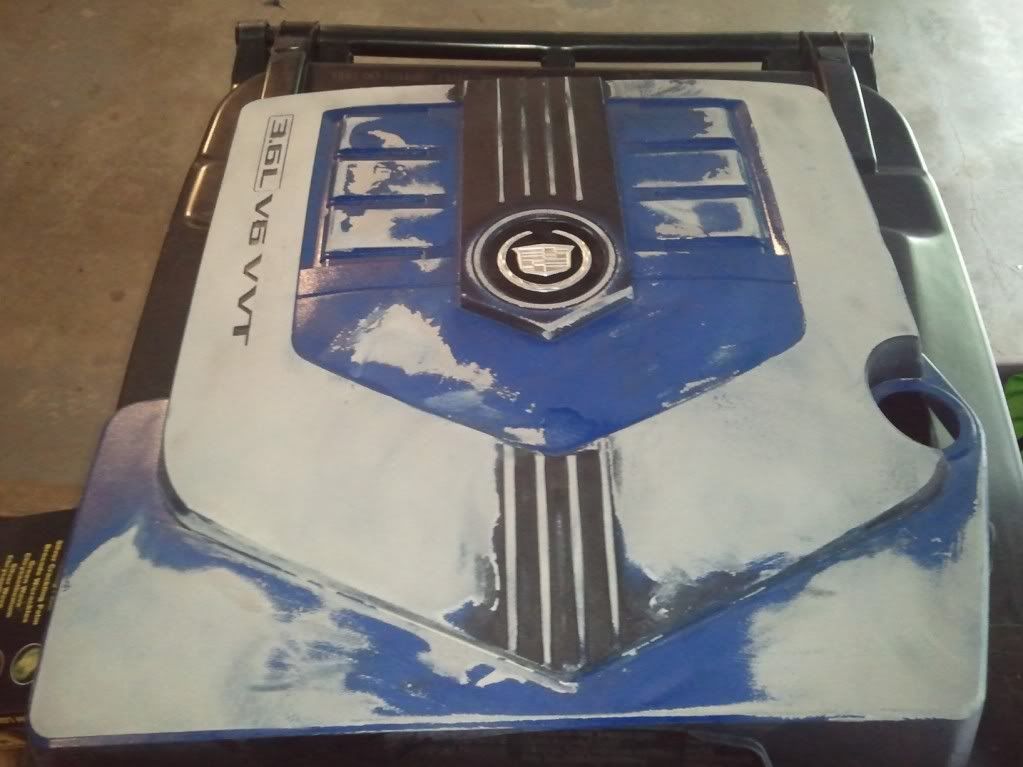 Engine cover paint job gone wrong ( Page 2 Cadillac Owners Forum