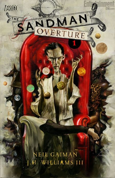 La couverture de Dave McKean
