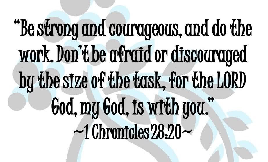 1 Chronicles 28:20