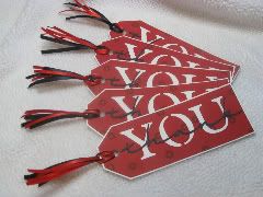 "Thank You" Tag Tidings<br>set of 5