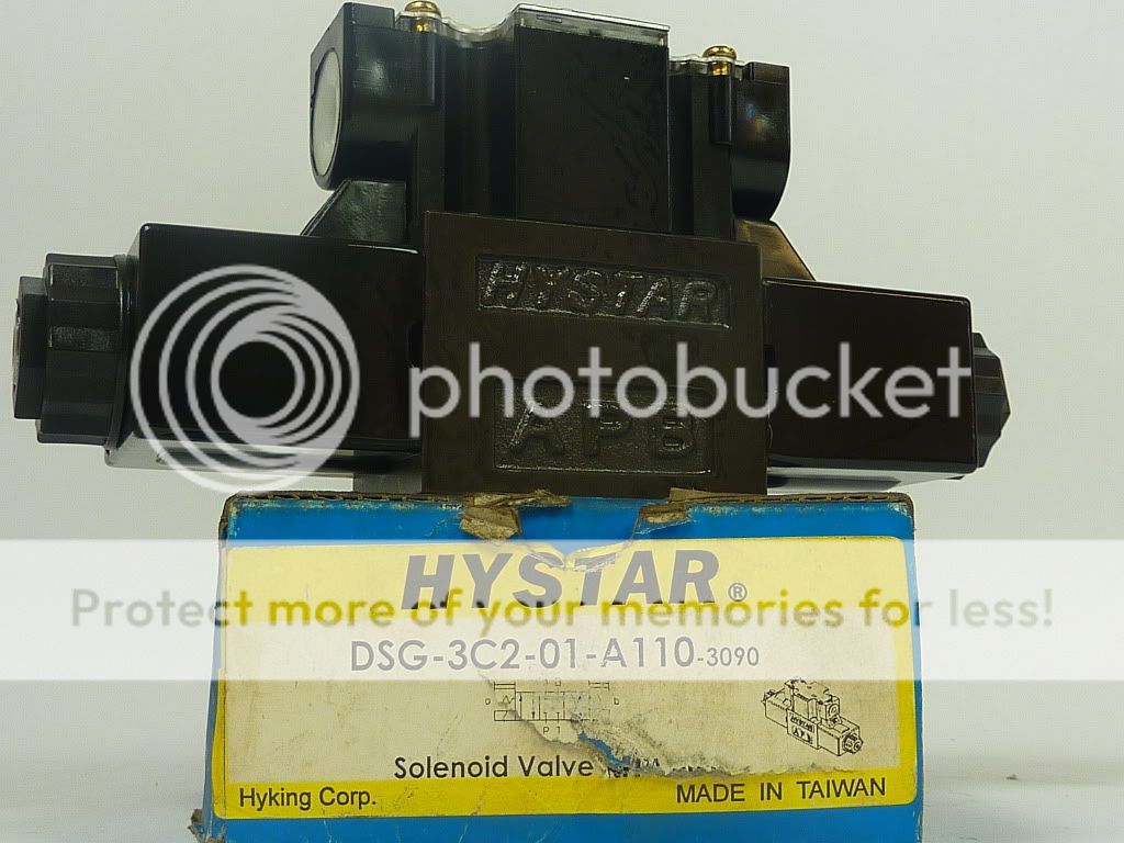 Hystar Directional Solenoid Valve DSG 3C2 01 A110  NEW  