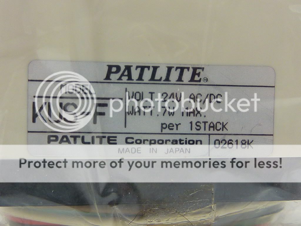 Patlite Square Tower Light KUS F  NEW   