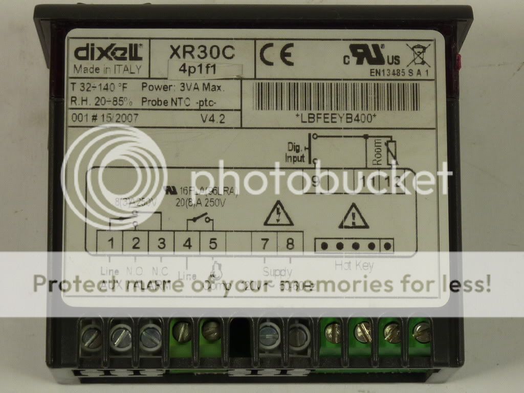 DIXELL XR30C Refrigeration Digital Controller  NEW   