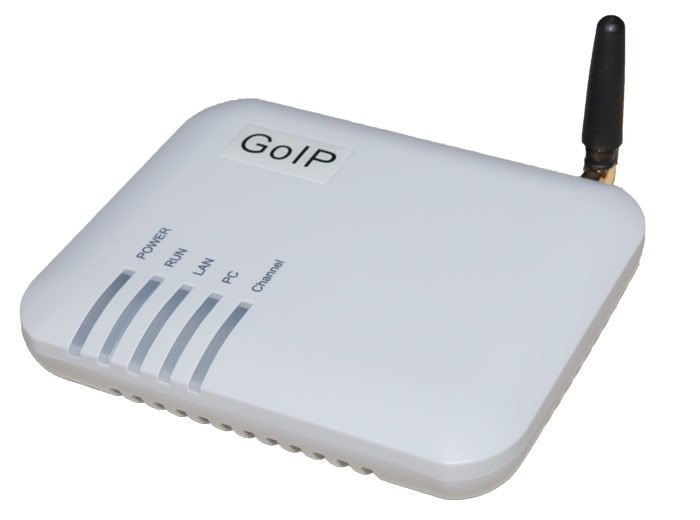 HOTGSM VOIP GoIP Gateway SIP Trunk to Asterisk iP PBX  